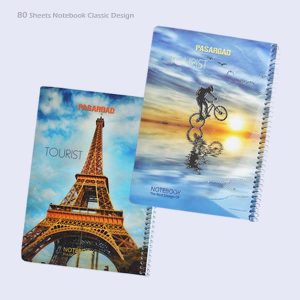 80 Sheets Notebook Classic Design 4 300x300